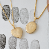 Duo Fingerprint Locket