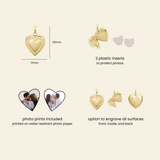Aura Heart Locket