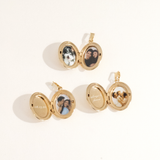 Birthflower Oval Locket