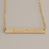 Classic Bar Necklace