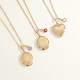Birthstone Charm Locket