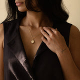 Fingerprint Oval Locket